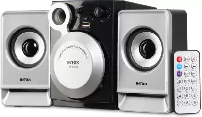 Intex IT 890 16 W Portable Laptop/Desktop Speaker (Black-Grey, 2.1 Channel) Intex IT 890 16 W Portable Laptop/Desktop Speaker (Black-Grey, 2.1 Channel)